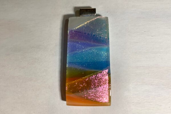 Scenic 2, # 15 Glass Pendant by Kelly Yeats Hoover