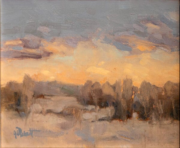 Soft Evening Light oil painting