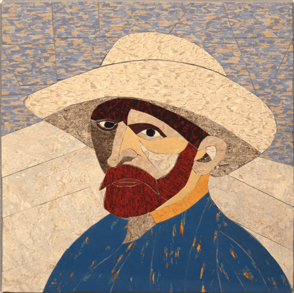 Vincent Van Gogh Linoleum Mosaic