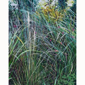 Summer Grasses #5 Acrylic painting