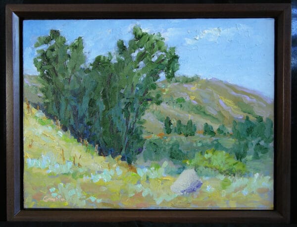 South of Jackson, Oil on Canvas on Panel by Robert Gamblin